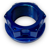 Blue CNC 22.5mm Pit Bike Top Steering Stem Nut