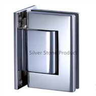 SS316 Glass to Square Post / Wall Applause Hinge T Shape Pair