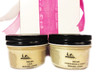 DREAMY MASSAGE CANDLES:  This candle serves as an intimate escape for couples to enjoy a romantic and sensual experience or for individuals to enjoy a quality spa massage experience.  This fragrant candle will set a relaxing mood while lightly scenting the room.  Once the oils have melted, then treat yourself to a relaxing massage.  These delightful massage candles (solid massage oil) serve this dual purpose.  We can all agree that a massage is a wonderful way to relax your body; couple that experience with a fragrant candle--when lit--provide a scintillating aroma to any room, allowing anyone to renew the mind, and revive the spirit.  Directions:  Carefully light the wick of the candle with a match or a lighter.  Allow the massage oil-wax mixture to melt a pool of oil over the entire top of the candle.  Blow out the candle and carefully pour the oil and massage into the chosen body part.  The heated massage oil-wax mixture will create a warm massage.  Trim the wick prior to re-lighting the candle.  Do not burn for more than one hour at a time.   Ingredients:  Each massage candle is made with a blend of natural soy wax, a proprietary butter and oil blend containing pure african shea butter, mango butter, organic raw coconut oil, monoi butter, avocado oil, beeswax, and vitamin E, and essential/fragrance oils.  Directions:  Carefully light the wick of the candle with a match or a lighter.  Allow the massage oil-wax mixture to melt a pool of oil over the entire top of the candle.  Blow out the candle and carefully pour the oil onto hands and massage into the chosen body part.  The heated massage oil-wax mixture will create a warm massage.  FOR EXTERNAL USE ONLY.  Available in 4 oz. (113 g) and a variety of scents.

CAUTION:  Always use caution when lighting a candle.  Do not keep candles lit that are unattended.  Keep out of reach of children and pets.  Keep away from items that may catch fire and clear of drafty areas. Those with sensitive skin or allergies should be sure to do a patch test on the inside of your forearm, (where the skin is most delicate and similar to your skin on the face), to make sure the skin does not have an adverse reaction to the ingredients used in the formation of this product.