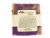 LAVENDER HANDMADE SOAP:   Our all natural soap is made with love.  We chose organic ingredients that are balanced for their cleansing and moisturizing properties.  This cold pressed soap features a unique block design; each bar has a slightly different design.  Choose the fragrant that best suits your taste.  Directions:  Wet a wash cloth and rub soap together until it lathers, then apply to your body for a clean, moisturizing, and refreshing aroma.  FOR EXTERNAL USE ONLY.  Ingredients: organic unrefined coconut oil, pure extra virgin olive oil, pure castor oil, organic cocoa butter, organic palm oil, palm kernel oil, distilled water, sodium hydroxide (lye), kaolin clay, lavender essential oil, color mica, and lavender petals. Some soaps also include goats milk, pure cacao, and oatmeal.  SELECT THE SCENT TO SEE ANY ADDITIONAL  INGREDIENTS OR ADDITIVES USED FOR OUR HANDMADE SOAPS.  Size:  5.55-7 oz depending upon the cut of the soap.  Customers:  Pregnant women should consult their physician before using any products containing certain essential oils. These are natural soaps, which are cured a minimum of six weeks before they are sold. Designs vary by bar. Additional soaps scents become available every two months.  Also see our novelty bars; 5-7 oz.  Soap dish (not pictured); or our Cleansing Soaps.  Soap dish may be purchased separately in Accessories.  Each soap is beautifully packaged. For a lasting bar, keep in a dry cool place.  Do not leave sitting in water.  Made in Yonkers, NY