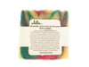 BLACK CHERRY SHEA-COCOA BUTTER HANDMADE SOAP:  Our all natural soap is made with love.  We chose organic ingredients that are balanced for their cleansing and moisturizing properties.  This cold pressed soap features a unique block design; each bar has a slightly different design.  Choose the fragrant that best suits your taste.  Directions:  Wet a wash cloth and rub soap together until it lathers, then apply to your body for a clean, moisturizing, and refreshing aroma.  FOR EXTERNAL USE ONLY.  Ingredients: organic unrefined coconut oil, pure castor oil, pure african shea butter, organic cocoa butter, distilled water, sodium hydroxide (lye), kaolin clay, fragrance oils, and color micas.  Some soaps also include goats milk, pure cacao, oatmeal, lavender petals, buttermilk, beer, and other natural additives.  SELECT THE SCENT TO SEE ANY ADDITIONAL  INGREDIENTS OR ADDITIVES USED FOR OUR HANDMADE SOAPS.  Size:  5.55-7 oz depending upon the cut of the soap.  Customers:  Pregnant women should consult their physician before using any products containing certain essential oils. These are natural soaps, which are cured a minimum of six weeks before they are sold. Designs vary by bar. Additional soaps scents become available every two months.  Also see our novelty bars; 5-7 oz.  Soap dish (not pictured); or our Cleansing Soaps.  Soap dish may be purchased separately in Accessories.  Each soap is beautifully packaged.  For a lasting bar, keep in a dry cool place.  Do not leave sitting in water.  Made in Yonkers, NY