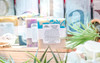 HANDMADE SOAPS: Our all natural soap is made with love.  We chose organic ingredients that are balanced for their cleansing and moisturizing properties.  This cold pressed soap features a unique block design; each bar has a slightly different design.  Choose the fragrant that best suits your taste.  Directions:  Wet a wash cloth and rub soap together until it lathers, then apply to your body for a clean, moisturizing, and refreshing aroma.  FOR EXTERNAL USE ONLY.  Ingredients: organic unrefined coconut oil, pure olive oil, organic palm oil, pure castor oil, organic cocoa butter, distilled water, sodium hydroxide (lye), fragrance oils, essential oils, and color micas. Some soaps also include shea butter, apricot kernel oil, palm oil, avocado oil, neem seed oil, goats milk, butter milk, beer, pure cacao, oatmeal, lavender petals, chamomile flakes, crushed almonds, green tea powder, green tea leaves, and seaweed powder  SELECT THE SCENT TO SEE ANY ADDITIONAL  INGREDIENTS OR ADDITIVES USED FOR OUR HANDMADE SOAPS.  Size:  5.55-7 oz depending upon the cut of the soap.  Customers:  Pregnant women should consult their physician before using any products containing certain essential oils. These are natural soaps, which are cured a minimum of six weeks before they are sold. Designs vary by bar. Additional soaps scents become available every two months.  Also see our novelty bars; 5-7 oz.  Soap dish (not pictured); or our Cleansing Soaps.  Soap dish may be purchased separately in Accessories.  Each soap is beautifully packaged. For a lasting bar, keep in a dry cool place.  Do not leave sitting in water.  Made in Yonkers, NY