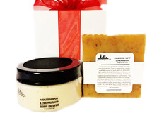 THE BASICS SET II:  Match your favorite Nourishing Body Butter 8 oz., with Handmade Soap 5.55-7 oz. for the best layering of the fragrance.  This set consists of these two items suitable for women, children, and men.  