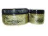 STIMULATING SUGAR SCRUB:  Remove the unwanted dead skin with this sugar scrub that is gentle enough to use once or twice a week as a face exfoliate or on the entire body for those with sensitive skin.  This sugar scrub may be used on the driest parts of the body including elbows, feet, and knees.  Where applied, the desired body part will be left moisturized and feeling soft.  Ingredients: Made with organic raw sugar, organic unrefined coconut oil, essential oils, green tea leaves, and vitamin E.  Green tea powder is added to the eucalyptus and mint scent.  Size:  11 oz. (312g).  Also available for a party favor is our Stimulating Sugar Scrub Mini (2 oz.).  Ask about bulk purchases and discount prices.  Customers:  You may also enjoy using this blend on hands and feet prior to using the Soothing Body Bar Scrub. You will feel a nice tingling sensation from the eucalyptus and mint scent.  Pregnant women should consult their physician before using any products containing peppermint essential oils.  FOR EXTERNAL USE ONLY.
