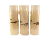 CALMING DEODORANT:  Are you looking for a natural alternative?  Try this one.  Remember, it is not an antiperspirant so it will not reduce sweat but keeps you fresh.  Ingredients:  organic unrefined coconut oil, pure african shea butter, cocoa butter, arrowroot, baking soda, kaolin clay, vitamin E, tea tree oil, beeswax, and essential oils/fragrance oils.  Size:  2 oz. (56 g).  This deodorant is best kept refrigerated for a solid bar and at room temperature for softer application.  Baking soda can be harsh to some consumers.  If you find that your arms become irritated or discolored, use the Luxuriating Moisturizer or pure coconut oil under arms at nighttime before bed.  In doing so, you will feel the relief from the irritation.  If living a very active lifestyle, you will need to reapply.  If you are not accustomed to using natural deodorants, it will take some time for your body to adjust to the change.  It is possible that you may experience a slight sensation at initial application. If the sensation proves too great or you experience a strong reaction to this product, discontinue use.  Caution:  This product will apply oily at first, but will quickly absorb into the skin.  Use caution when dressing.