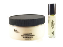 SMELL-ME SET:  This is the perfect gift for a male or female.  It combines our famous Nourishing Body Butter with our Seductive Fragrance Oil.  It is the perfect layering combination to get noticed.  The aroma is sure to attract some attention.