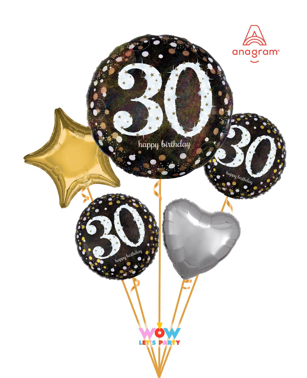 30th birthday balloons Clearance