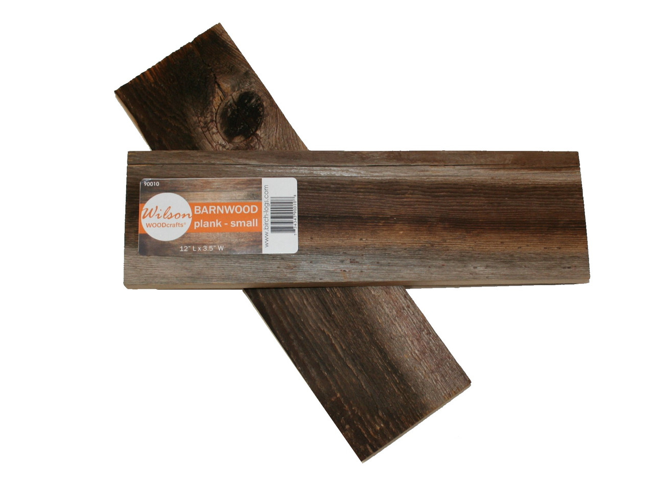Reclaimed Barn Wood Plank (3.5 inches Wide)-(4 pack ...