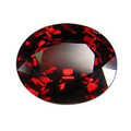 Natural Red Garnet 11mm x 9mm Oval Wholesale Lot of 1 Stone