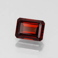 Natural Red Garnet 10mm x 8mm Emerald Cut Wholesale Lot of 1 Stone