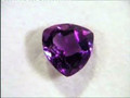 Natural Amethyst 8mm Trillion Wholesale Lot of 5 Stones