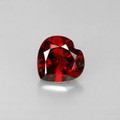  Natural Red Garnet 4mm Heart Wholesale Lot of 15 Stones