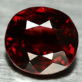 Natural Red Spinel 6.5mm x 6mm Cushion 1.2ct #PG1556