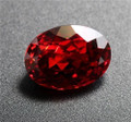 Lab Grown Ruby  14mm x 10mm Oval Lot of 10 Stones