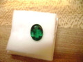 Lab Grown Lab Emerald  9mm x 7mm Oval Lot of 1 Stone