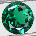 Lab Grown Lab Emerald  3mm Round Lot of 5 Stones