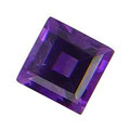 Natural Amethyst 6mm Princess Cut Wholesale Lot of 1 Stone