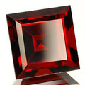 Natural Red Garnet 6mm Princess Cut Wholesale Lot of 1 Stone