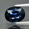 Natural Bluish Green Sapphire 6mm x 4.6 Oval .75ct #PG5147
