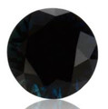 Natural Black Sapphire 1.5mm Round Lot of 1 Stone
