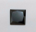 Natural Black Sapphire 6mm Princess Cut Lot of 5