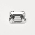 Cubic Zirconia  14mm x 10mm Asscher Cut  Wholesale Lot of 1 Stones