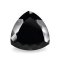 Natural Black Spinel Trillion 9mm Wholesale Lot of 3 Stones