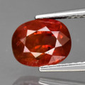 Natural Red Orange Sapphire Oval 8.4mm x 6.8mm  2.56ct Unheated #PG6006