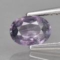 Natural Purple Sapphire Oval 6.5mm x 4.8mm UNHEATED .88ct #PG6013