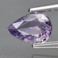 Natural Purple Sapphire  6.6mm x 4.7mm Pear UNHEATED .63ct #PG6012