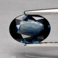 Natural Multi Color Sapphire Oval 6.8mm x 5mm VS Clarity  .78ct #PG6126