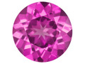 Lab Grown Pink Sapphire  12mm Round Lot of 5 Stones