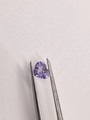 Natural Lavender Sapphire Heart 5.7mm x 4.7mm  .67ct UNHEATED #MK1014
