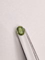 Natural Green Sapphire Oval 6.2mm x 4.8mm  .74ct #MK1018