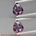 Natural Color Change Sapphire .42ct Pear 4.86mm x 4.01mm Cert #PG6206