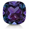Lab Alexandrite 4mm Cushion Cut Lot of 15 Stones Full Color Change