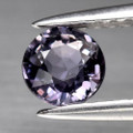 Natural Purple Sapphire 4.6mm Round UNHEATED .54ct #PG6227
