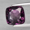 Natural Gem Pink Purple Spinel 6.2mm x 6mm Cushion 1.28ct #PG6213
