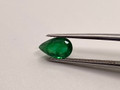 Natural Emerald  9mm x 6mm Pear 1.22ct #PG6261