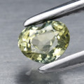 Natural Green Sapphire Heart 5mm x 4.3mm  .53ct #PG6262