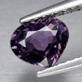 Natural Purple Sapphire 6mm x 5mm Heart UNHEATED .71ct #PG6408