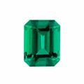 Lab Emerald 9mm x 7mm Emerald Cut Lot of 1 Stone
