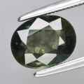 Green Sapphire 8mm x 6mm 1.98ct #AC0007