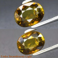 Sphene 8mm x 6mm Oval 1.95ct #AC0013