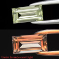 Zultanite Full Color Change 6.3mm x 3.2mm Baguette .42ct #AC0016