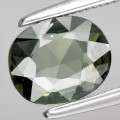 Natural Green Sapphire 7mm x 5.7mm Oval VS NO HEAT .91ct #AC0022