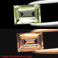 Zultanite 5mm x 3.5mm Baguette .38ct #AC0030