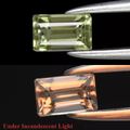 Zultanite 4.8mm x 3mm Baguette .43ct #AC0020
