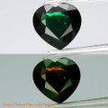 Chrome Tourmaline 7mm Heart .86ct #AC0050