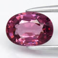 Pinkish Purple Malaya Garnet 1.05ct 7mm x 5mm Oval VS Clarity #AC0070